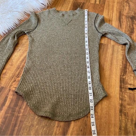 Free People Mountaineer Lace Up Cuff Top - Picture 14 of 16